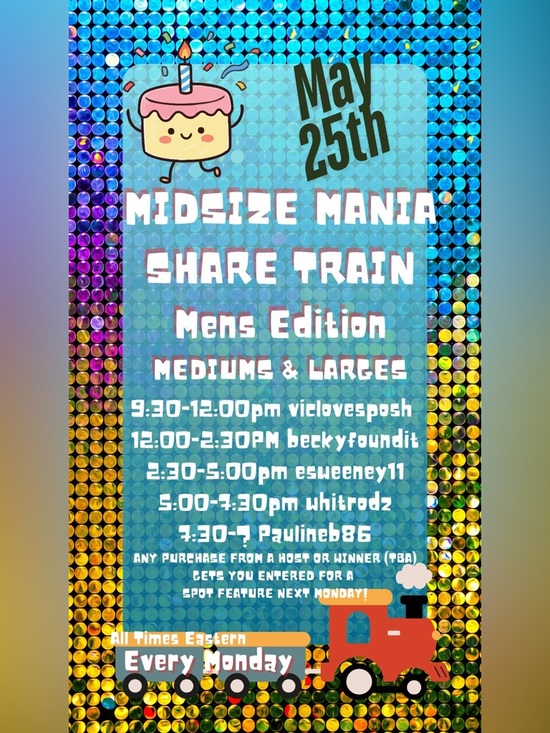 Tops - Midsize Mania Share Show Train w/feature @missmobb